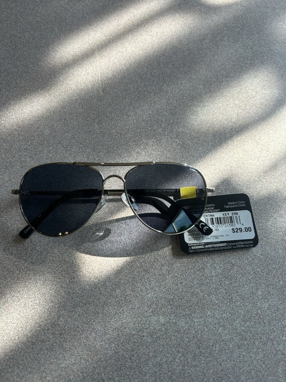 Foster Grant Women's Aviator Sunglasses $29 Msrp